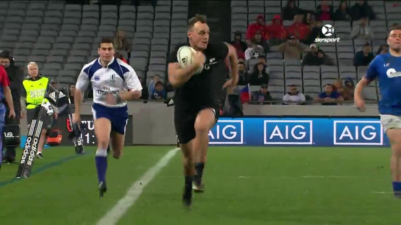 La contundencia de los All Blacks fue demasiado para Samoa