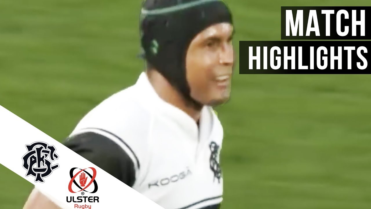 Festejo de los  “Baa-Baas” frente a Ulster