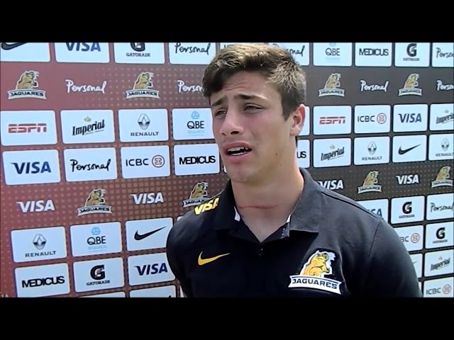 Bautista Delguy: "No me esperaba la convocatoria a Jaguares"