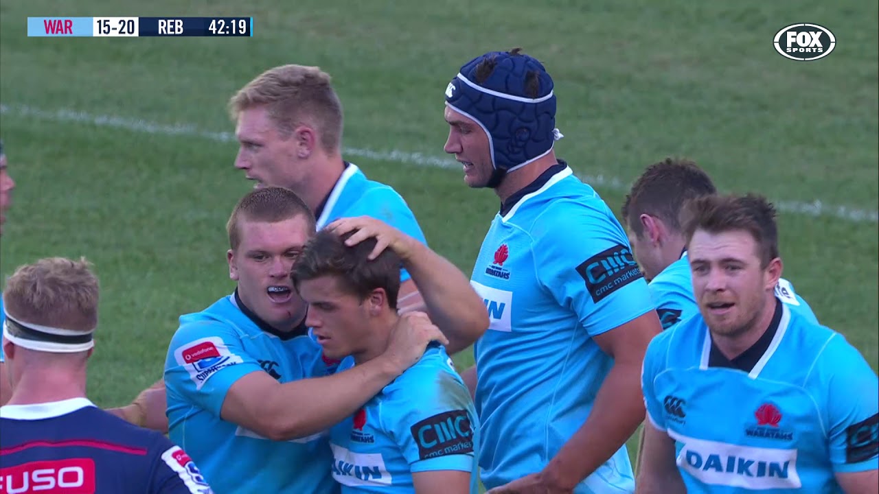 Super Rugby: Waratahs frenó todo entusiasmo de Rebels en Sydney
