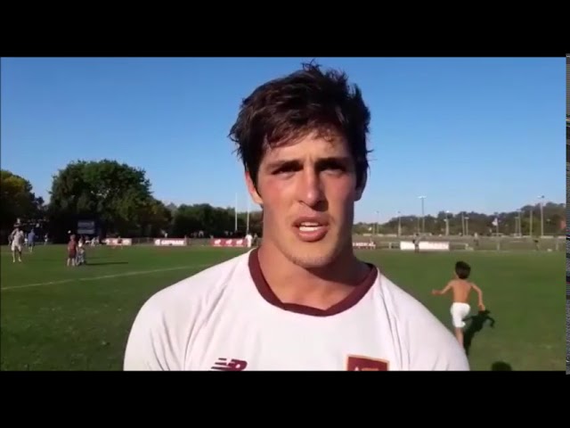 Benjamín Bonasso: "Los más grandes me hicieron sentir muy cómodo"