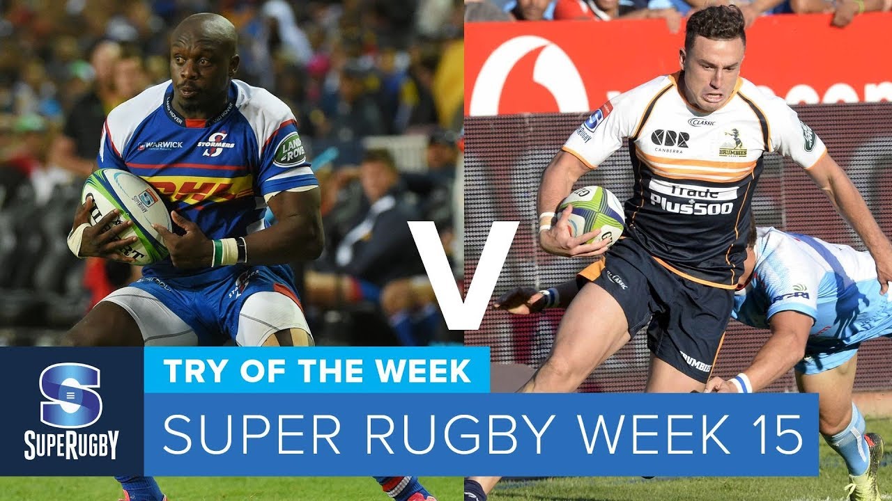 Super Rugby: Un try de Stormes y otro Brumbies entre los mejores del fin de semana