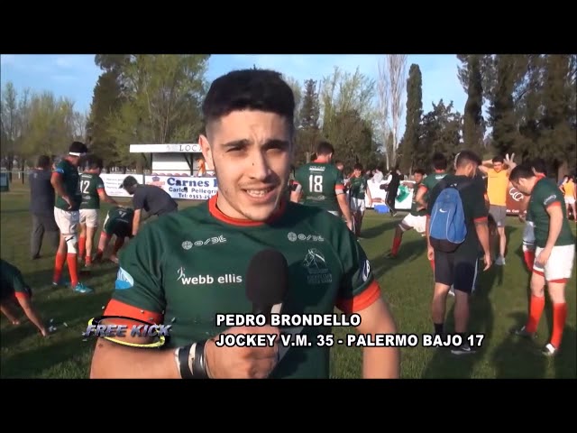 Pedro Brondello: "El triunfo fue importante para el tema mental"