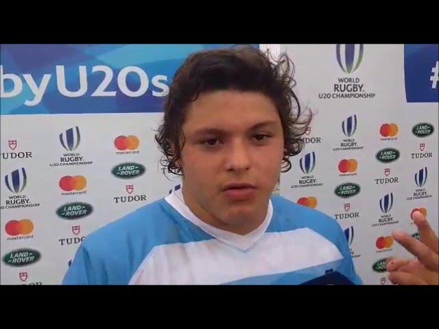 Thomas Gallo: "No me esperaba el primer try"