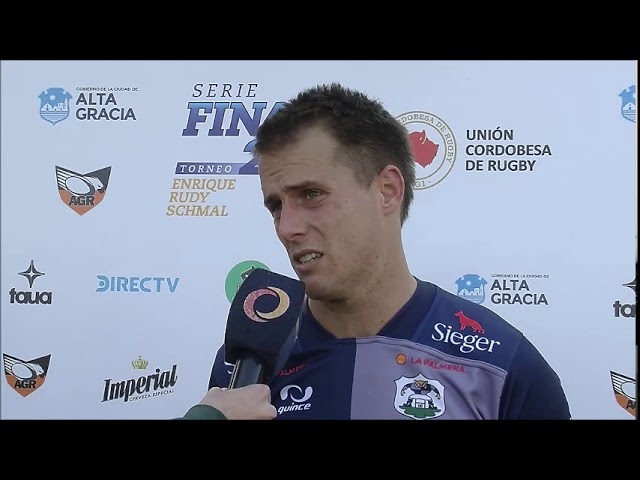 Gonzalo Semmartin, el jugador Imperial de una de las semifinales