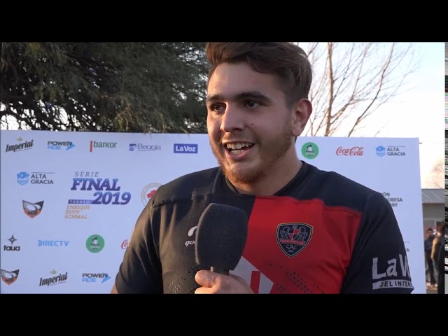 Omar Gutiérrez, el jugador Imperial de una de las semifinales