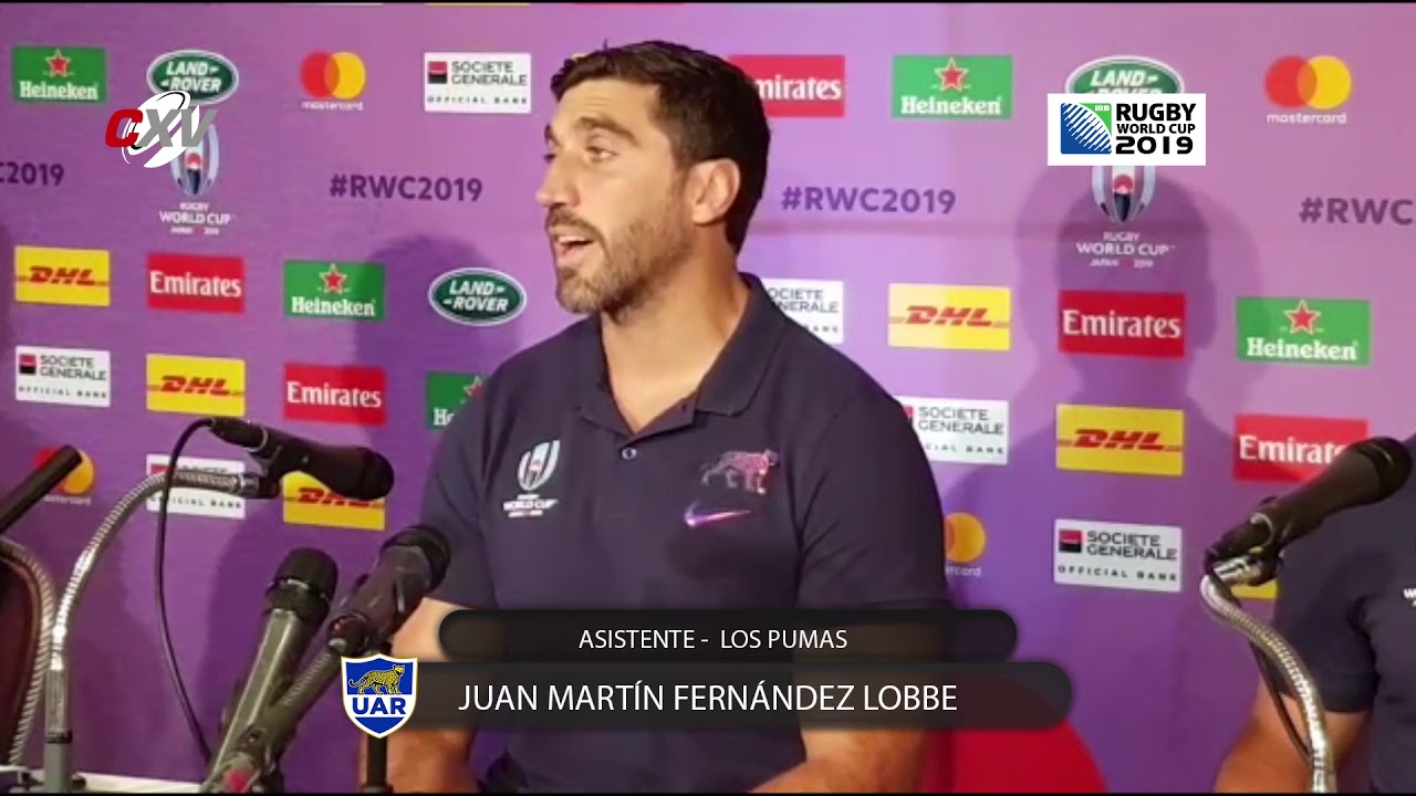 Juan Martín Fernández Lobbe: "El primer objetivo, es llegar a cuartos de final"