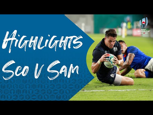 RWC 2019: Samoa fue un trámite para Escocia