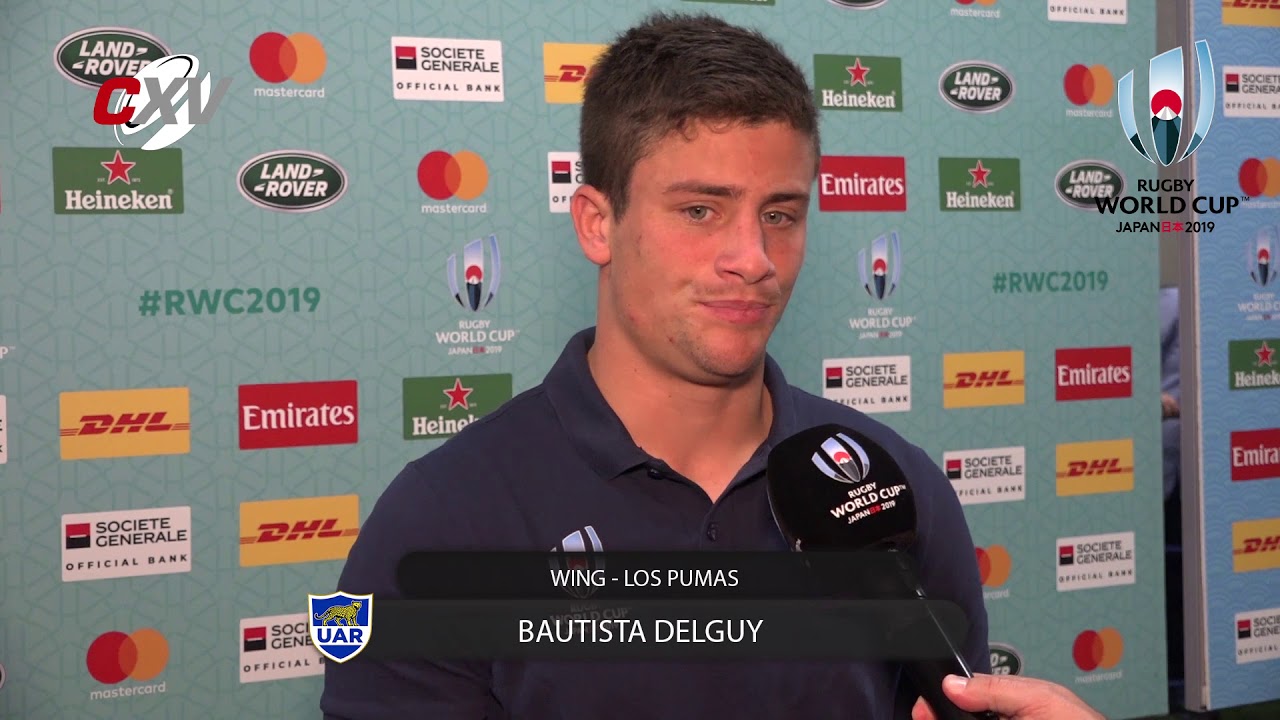 Bautista Delguy: "Tenemos que intentar jugar al rugby y proponer juego"