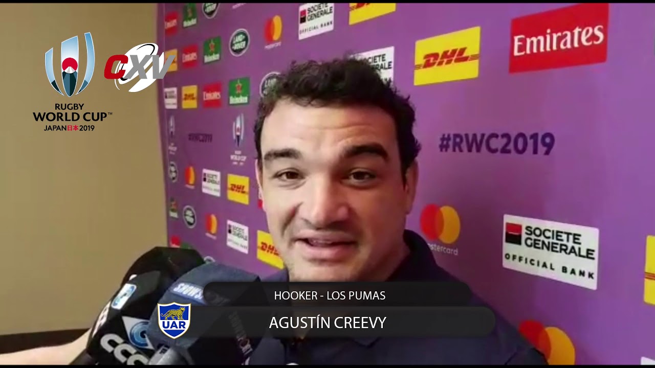 Agustín Creevy: "Nos jugamos la vida contra Inglaterra"