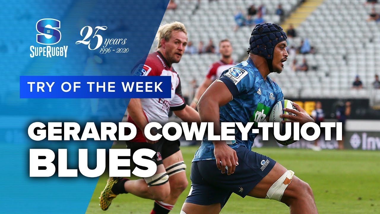 Súper Rugby: Gerard Cowley-Tuioti apoyó el mejor try del fin de semana