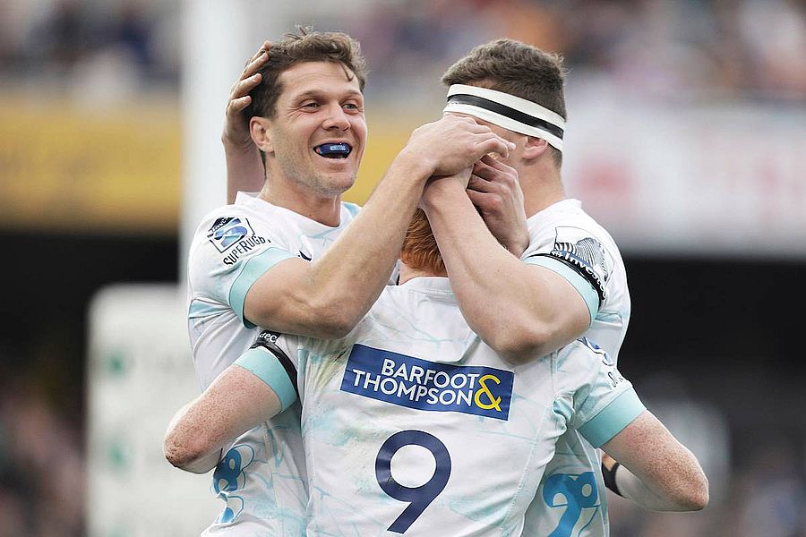 Súper Rugby Aotearoa: Finlay Christie apoyó el mejor try del fin de semana