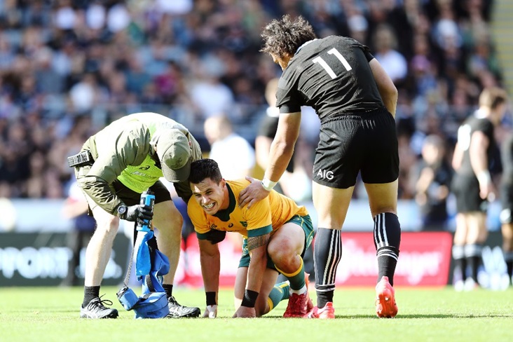 Rugby Championship: Matt To’omua está entre algodones
