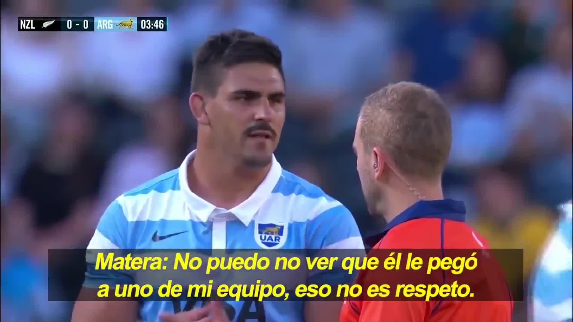 “Yo juego por mi país y eso no es respeto”