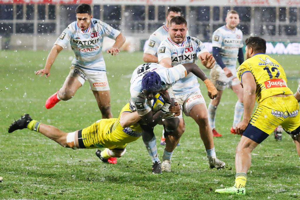 Top 14: Con mucho amor propio, Racing 92 festejó en Clermont