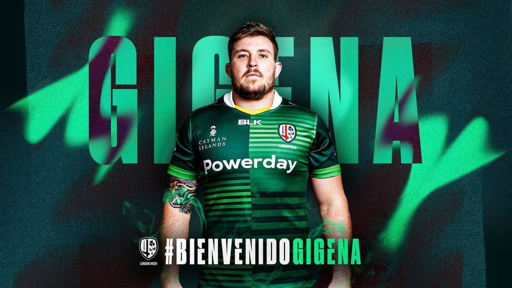 Facundo Gigena: “Cuando surgió la posibilidad de unirme a London Irish, la aproveché”