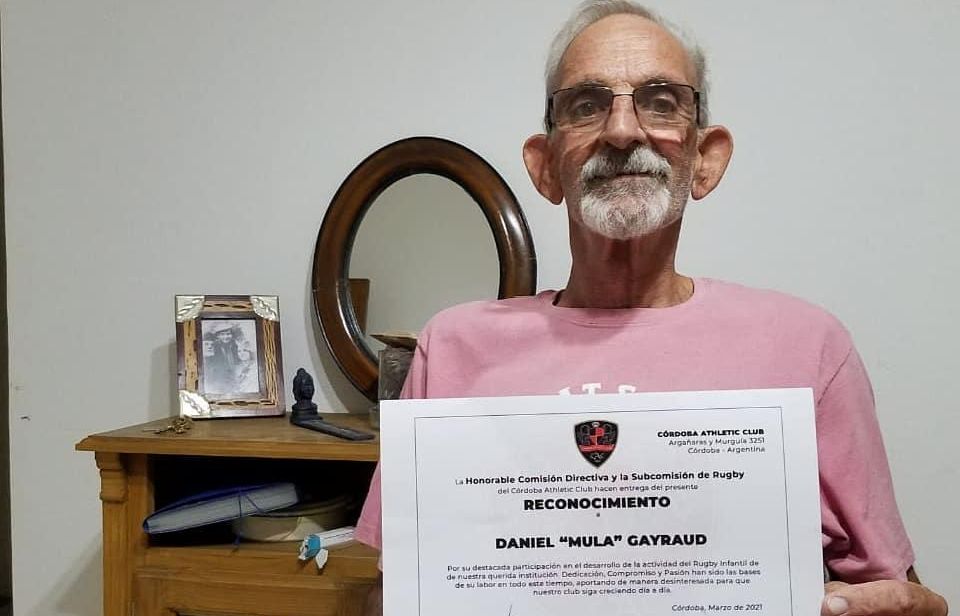 El rugby cordobés de luto: Falleció “la Mula” Daniel Gayraud