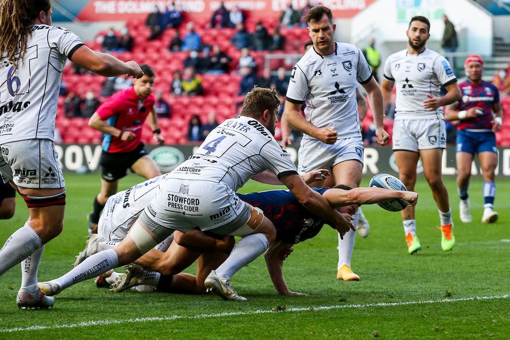 Premiership: Bristol Bears atendió a Gloucester en su casa