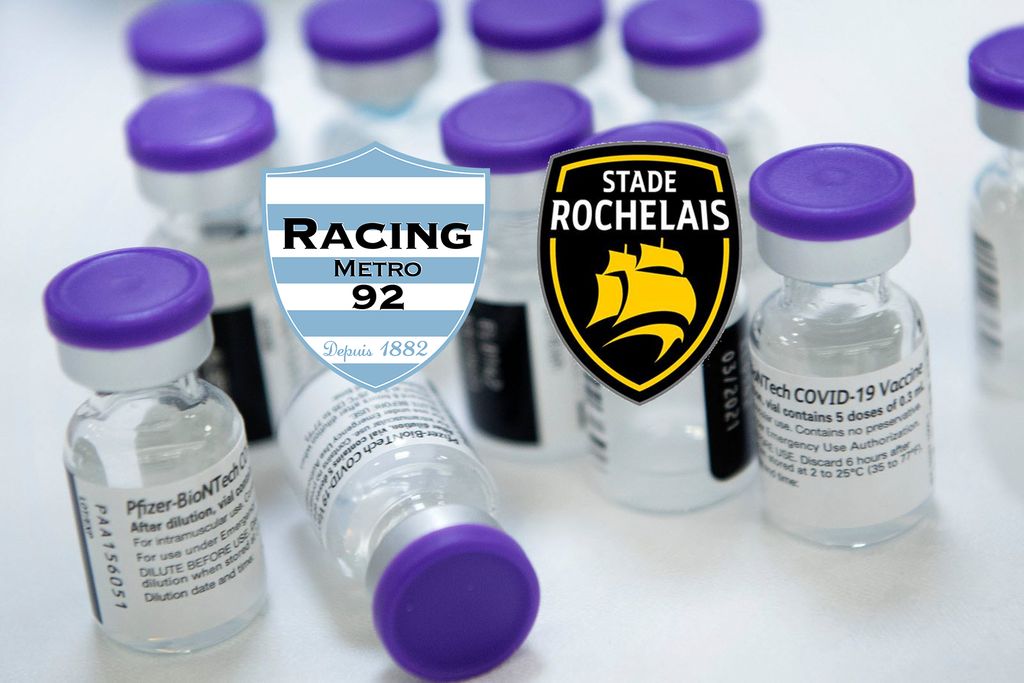 Top 14: Jugadores de Racing 92 y La Rochelle recibieron la vacuna de Pfizer