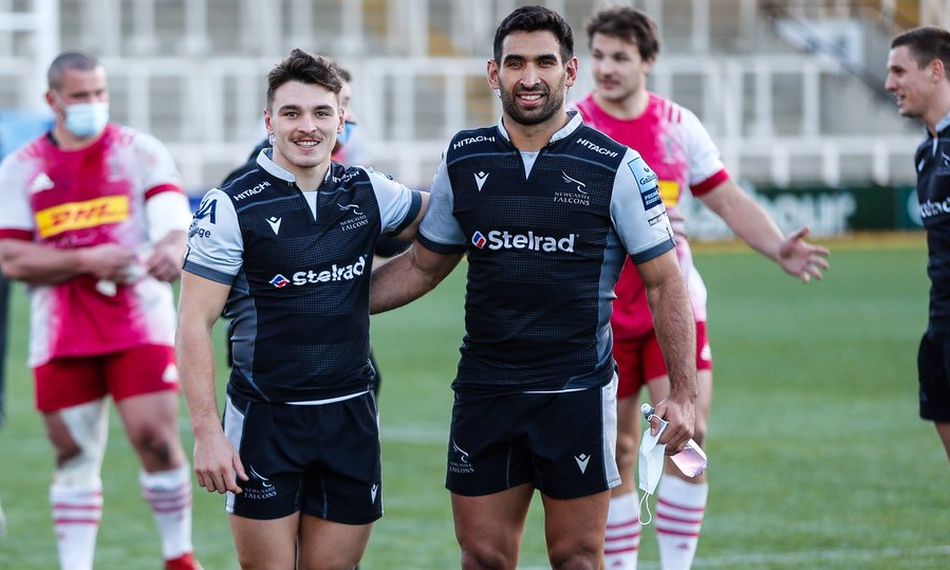 Carreras extendió su vínculo con Newcastle Falcons