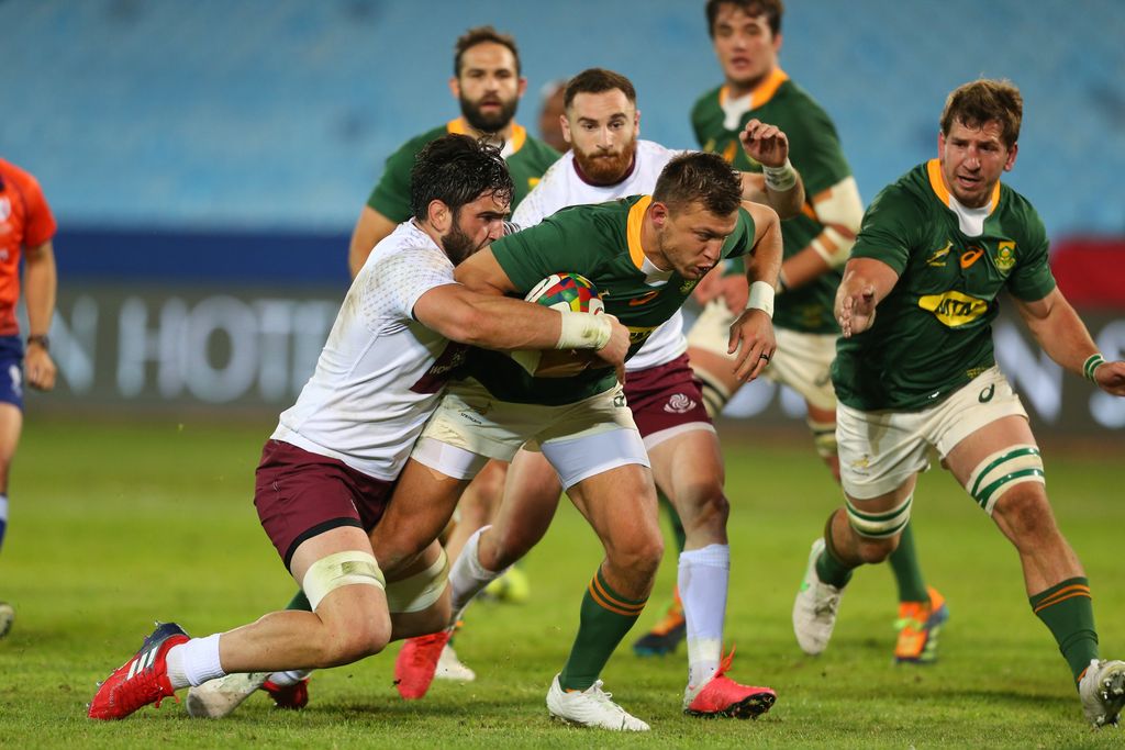 Amistoso Internacional: Los Springboks ganaron a media máquina