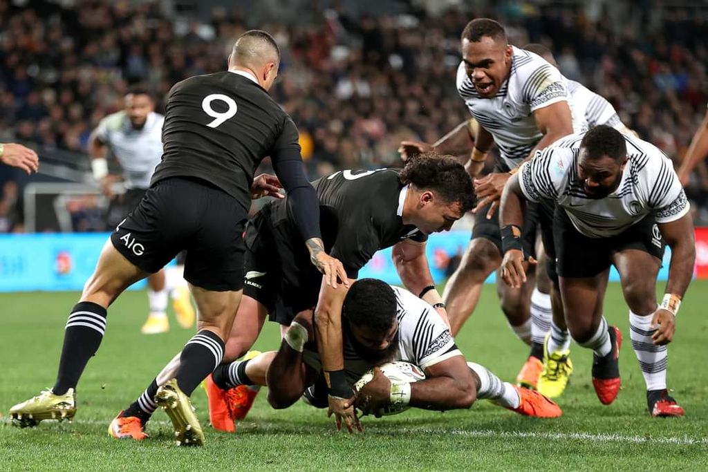 Ventana de Julio: Los All Blacks fueron una topadora ante Fiji