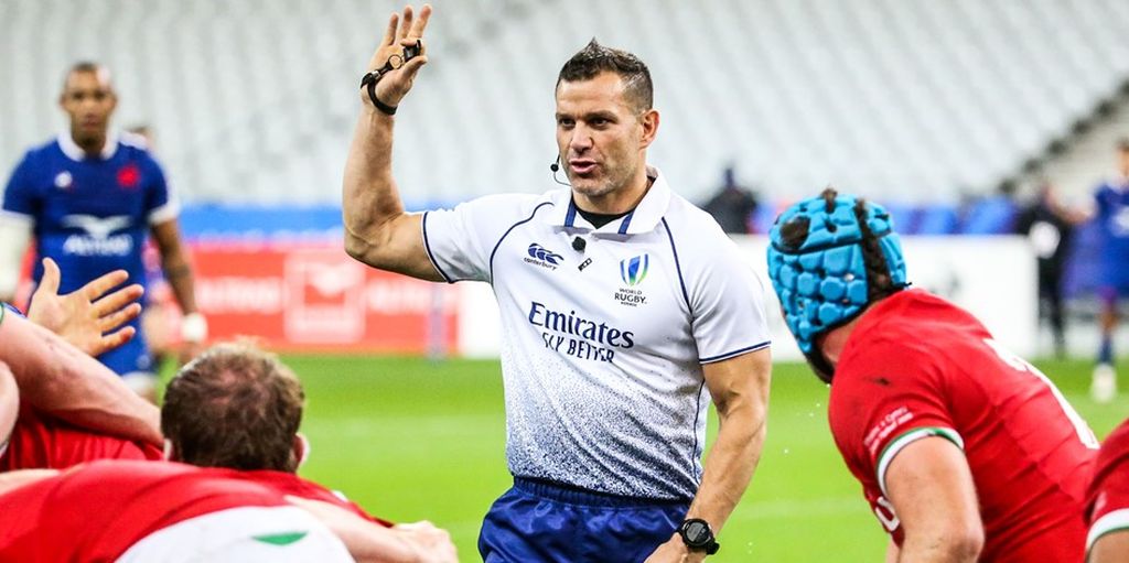 Se confirmaron los árbitros para el partido entre los Springboks y Los Pumas