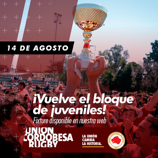 Rugby de Córdoba: Fixture Bloque juvenil “Copa de Oro” y “Copa de Plata”