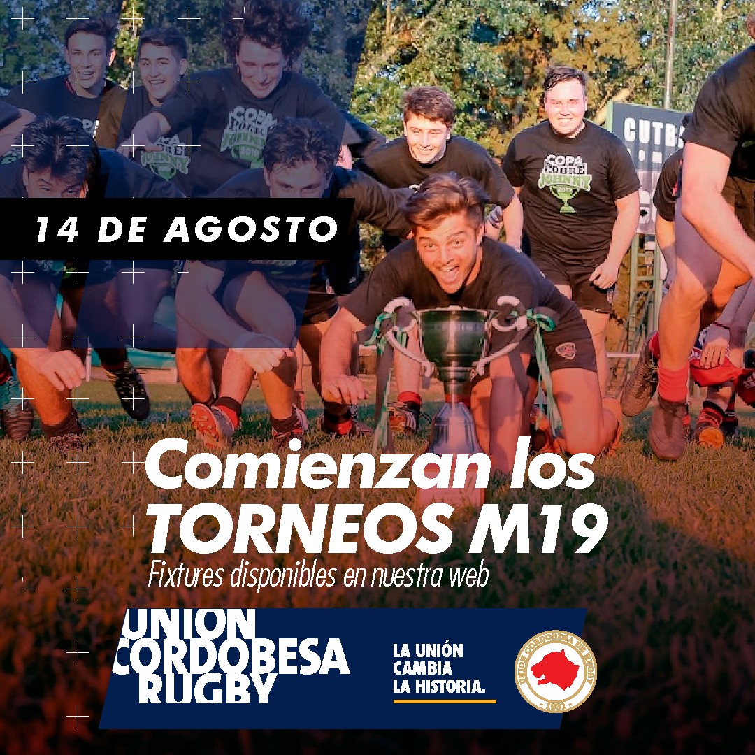 Rugby de Córdoba: Fixture de la categoría M19 “A” y “B”