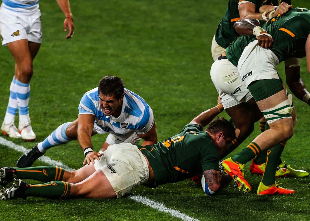 Rugby Championship: El campeón del mundo ganó con juego y la chapa