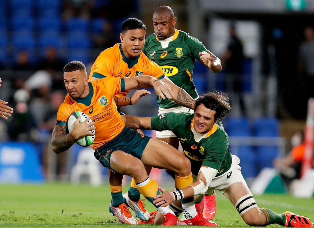 Rugby Championship: Cooper le dio la victoria a los Wallabies