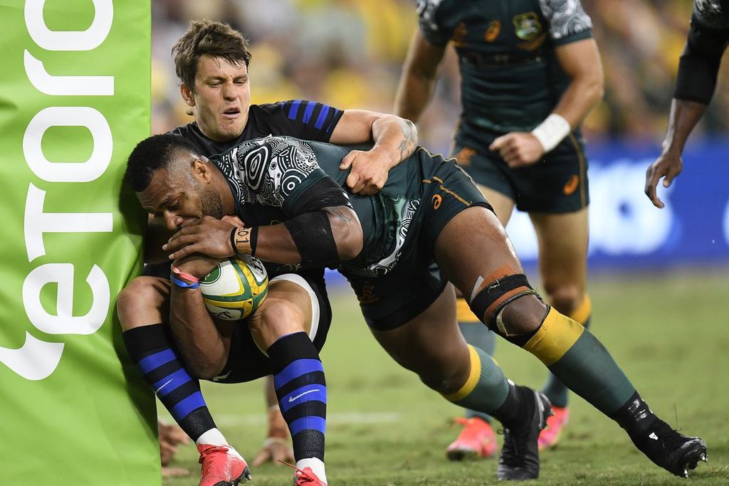 Samu Kerevi se pierde el partido contra Japón