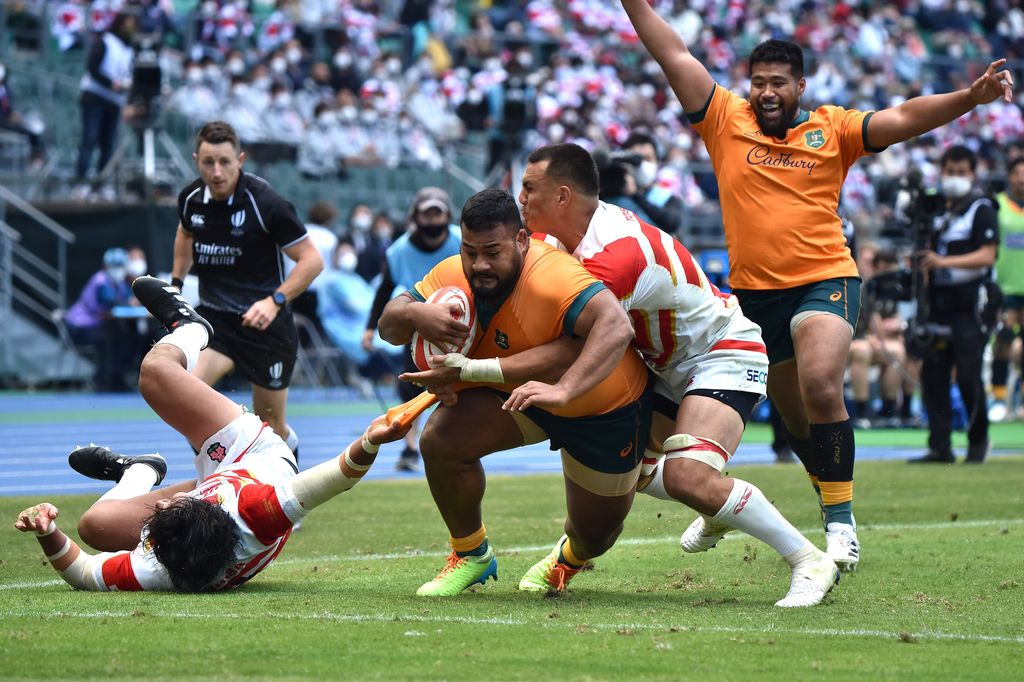 Rugby Internacional: Mirá el apretado triunfo de Australia en Oita