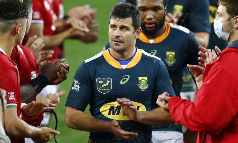 Morne Steyn se despidió de los Springboks