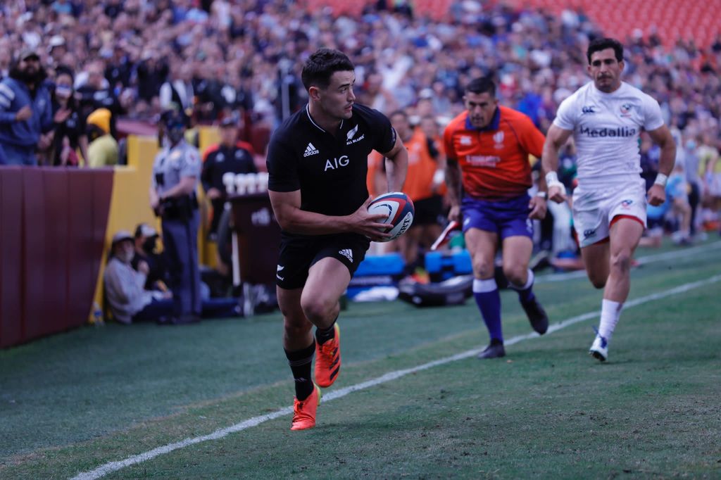 Rugby Internacional: Mirá la goleada de los All Blacks frente a Estados Unidos