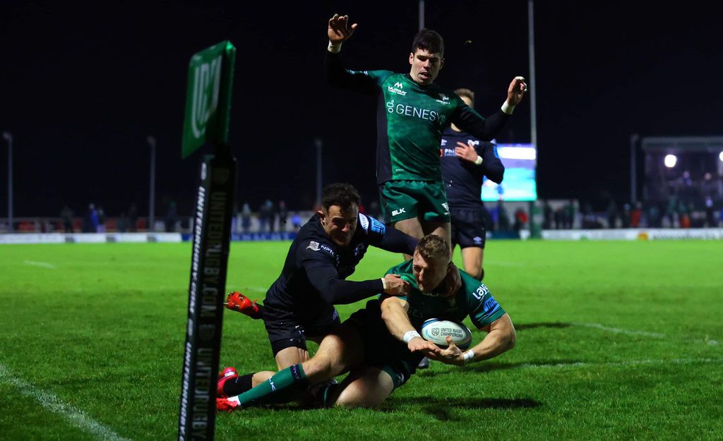 United Rugby Championship: Connacht pasó por encima a Ospreys