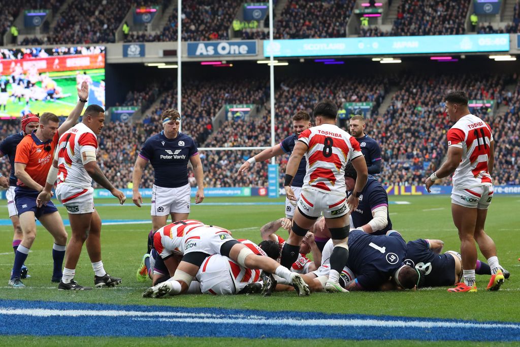 Ventana de Noviembre: Escocia le ganó a Japón y ya piensa en el Seis Naciones