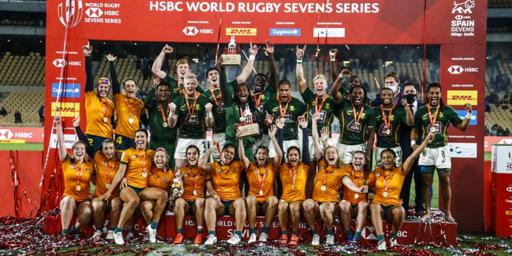 World Rugby Seven Series: Sudafricanos y australianas ganan en Sevilla