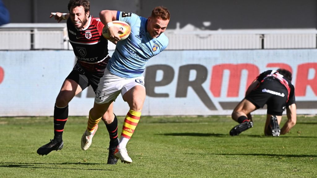 Top 14: Perpignan goleó a Toulouse con bonus