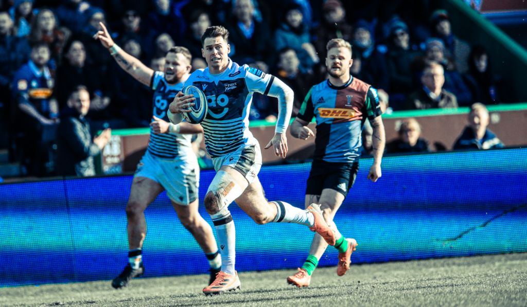 Gallagher Premiership: Festejo de Sale Sharks en Twickenham Stoop
