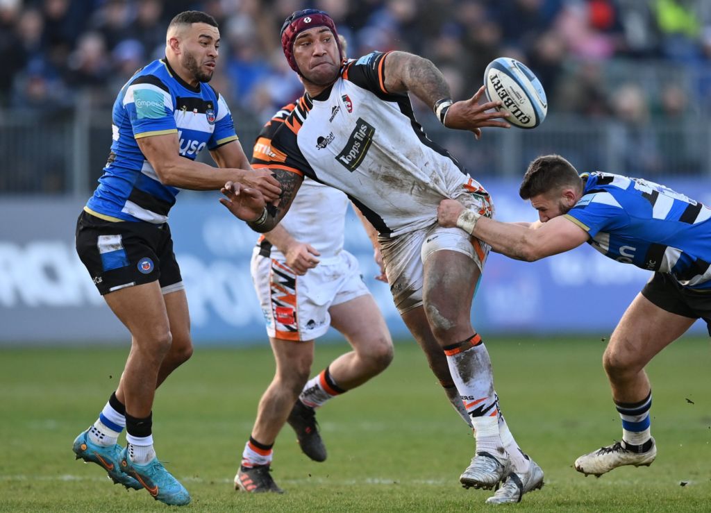 Gallagher Premiership: Leicester Tigers superó a Bath pasándola mal