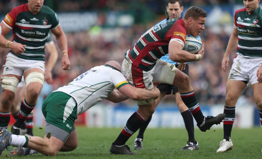 Gallagher Premiership: Leicester se impuso con comodidad frente a London Irish