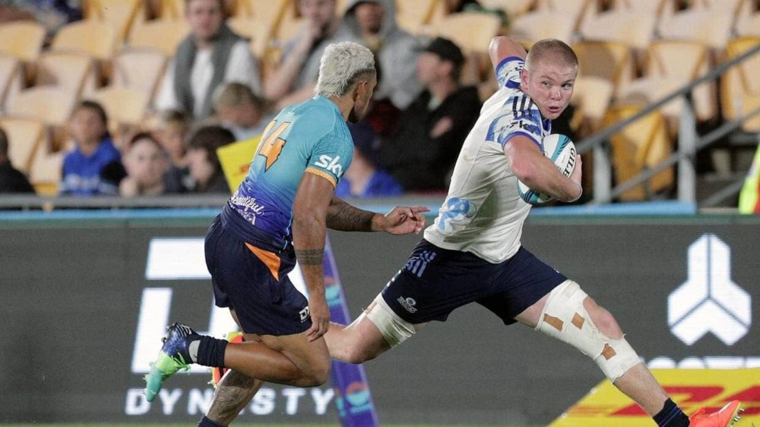 Super Rugby Pacific: Blues ganó y busca su lugar entre los de arriba