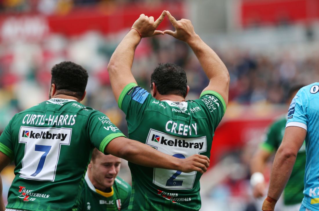 Gallagher Premiership: Agustín Creevy, el tryman de London Irish