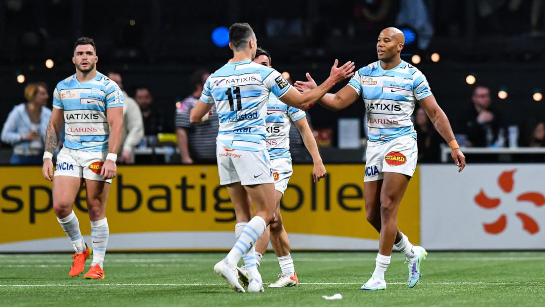 Top 14: Racing 92 se floreó en el clásico parisino