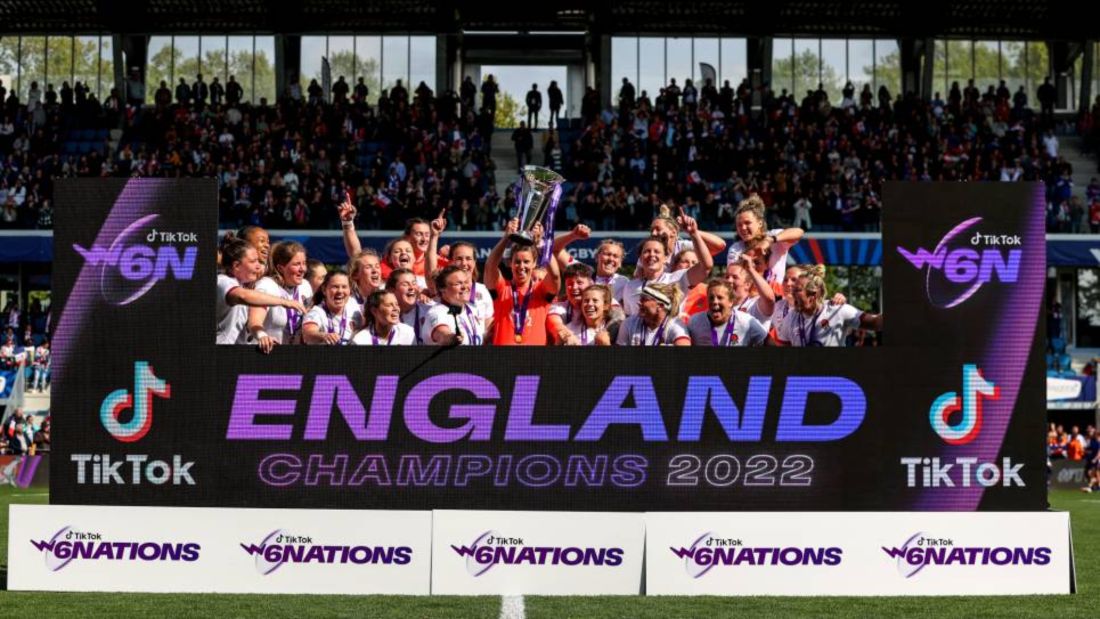 Inglaterra se coronó campeón en el Seis Naciones Femenino