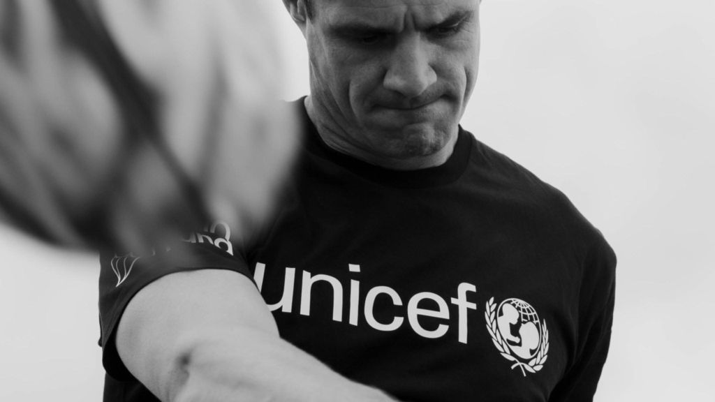 Dan Carter puso en marcha el DC10 Kickathon