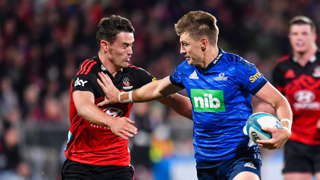 Super Rugby Pacific: Blues le copó la parada a Crusaders en Christchurch