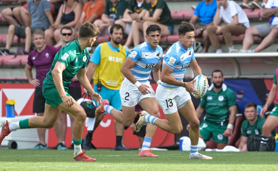 World Rugby Sevens Series: Se cortó la racha ganadora de Los Pumas 7s
