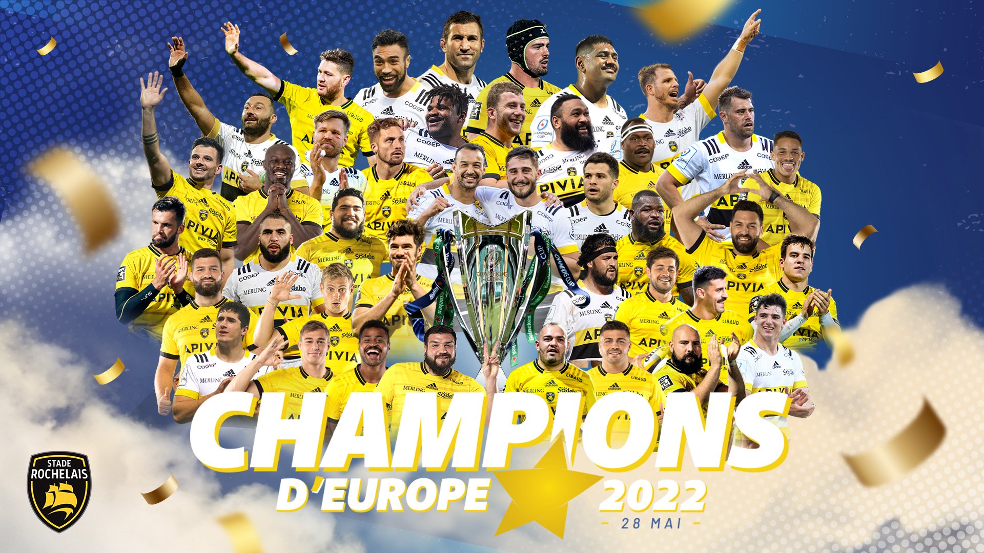 Champions Cup:  La Rochelle el nuevo rey del rugby europeo